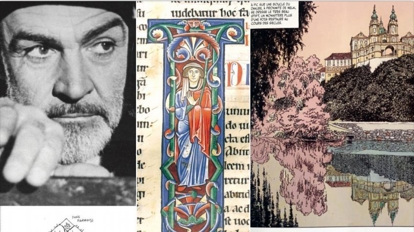 Mostra Sion - Svizzera -Milo Manara | Umberto Eco - Le Nom de la rose